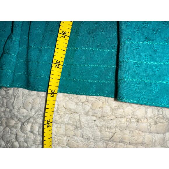 NWT SPELL DESIGNS & THE GYPSY COLLECTIVE TURQUOISE JEWEL TUNIC DRESS EMERALD XS - Picture 9 of 13